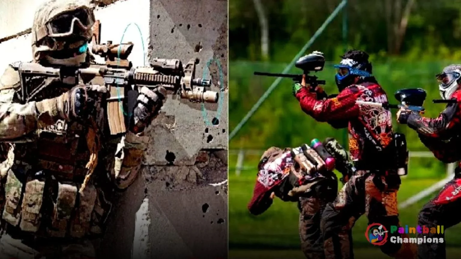 Airsoft or Paintball What Hurts More