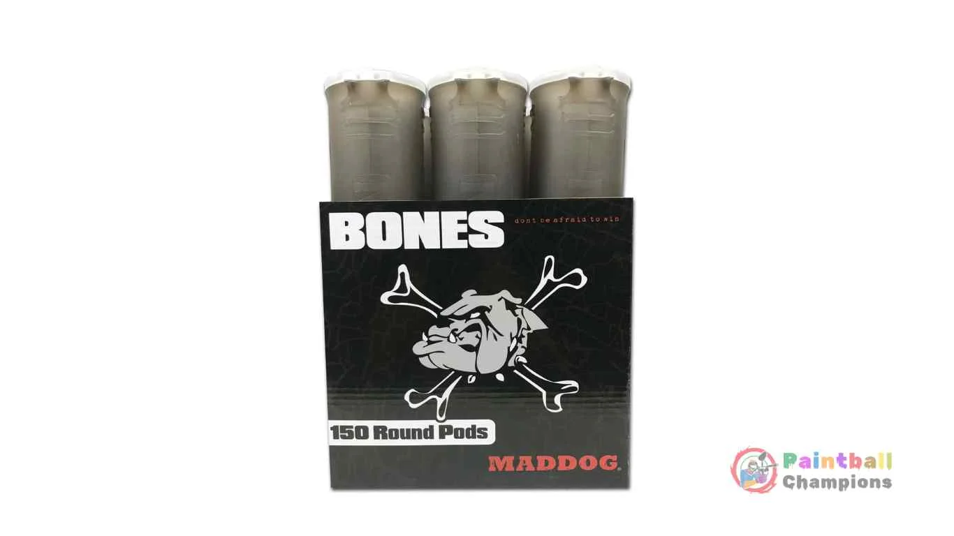 Maddog-150-Round-Bones-Paintball-Pods
