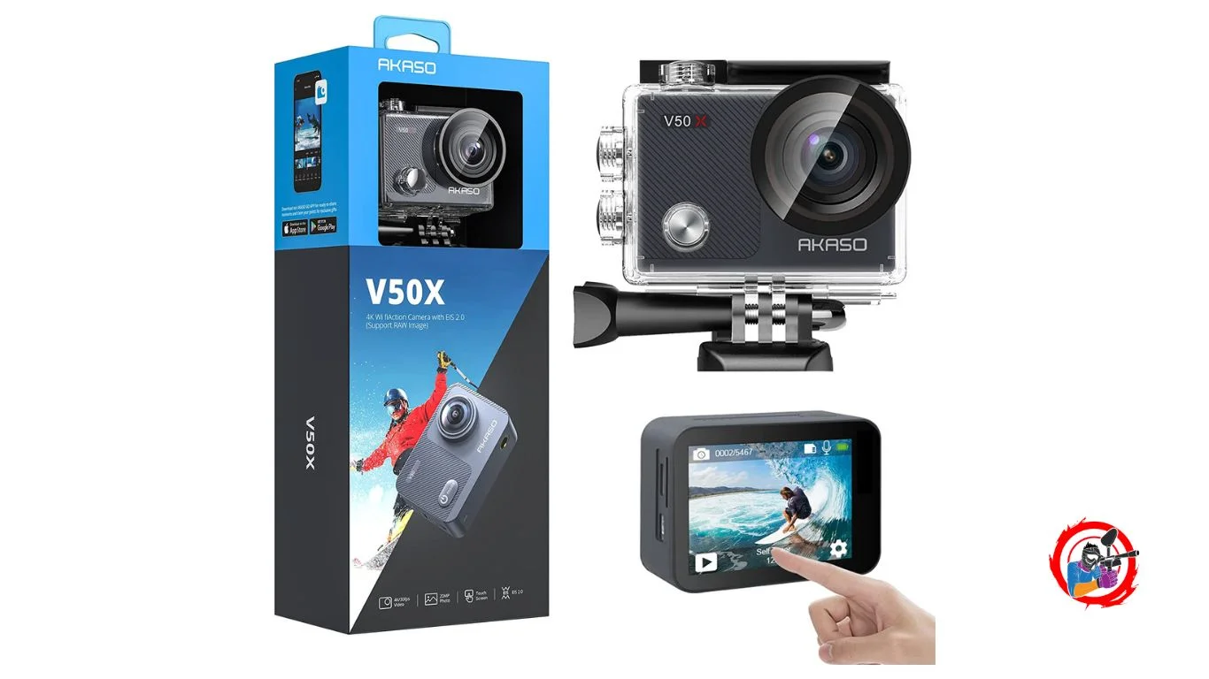 AKASO V50X WiFi Action Camera with EIS Touch